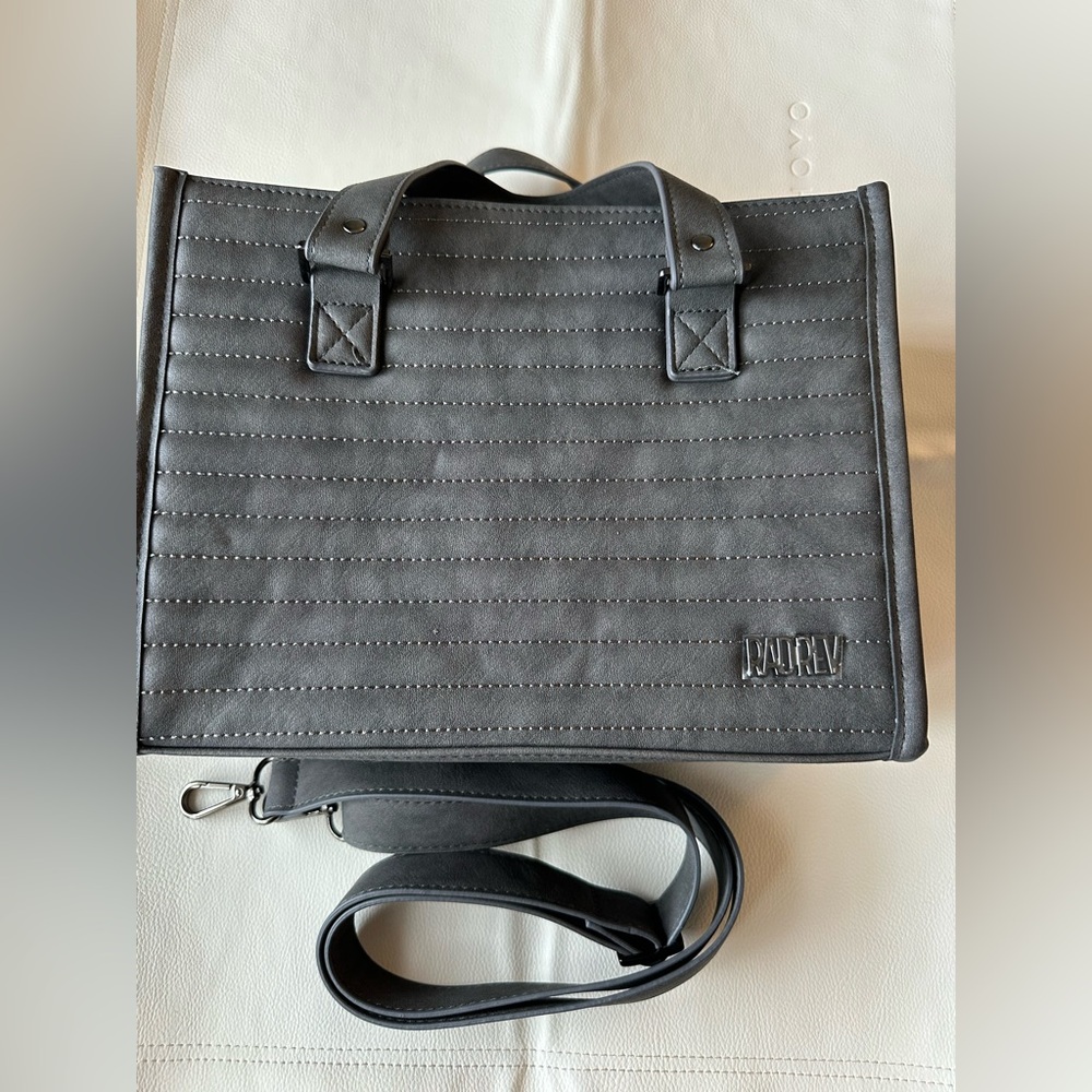 Rad Rev Boxy Tote in Stone